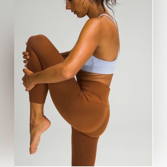 Lululemon Instill High Rise Cooper Brown 25" Tights - Picture 1 of 11
